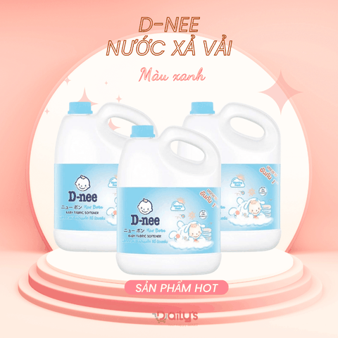 D-NEE  Nước xả mềm quần áo em bé 2800ml
