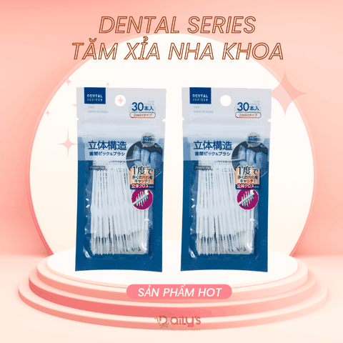 DENTAL SERIES Tăm xỉa răng nha khoa gói 30 cái