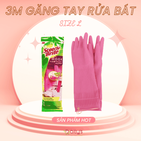 SCOTCH BRITE Găng tay cao su