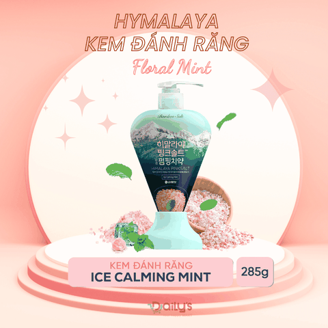 BAMBOO SALT - Kem đánh răng muối hồng hymalaya 285g