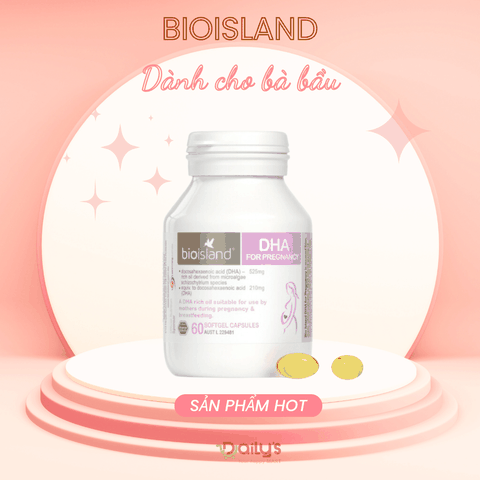BIO ISLAND - Dành cho bà bầu 60 viên