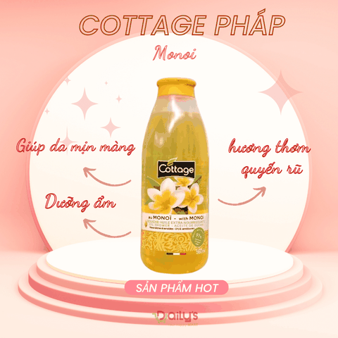 COTTAGE Sữa tắm từ thiên nhiên Pháp