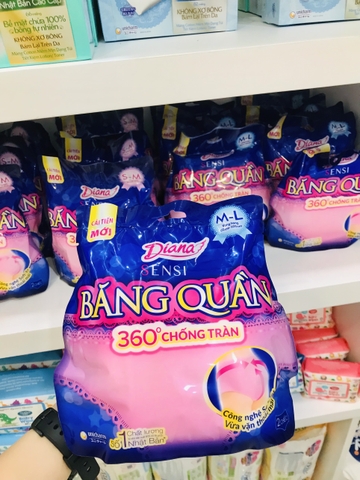 DIANA SENSI Dạng quần 360 độ chống tràn