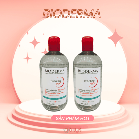 BIODERMA Nước tẩy trang cho da nhạy cảm 500ml