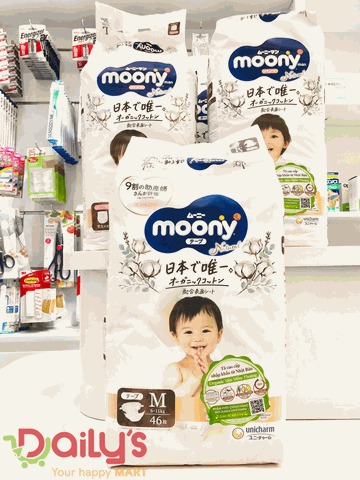 Bỉm Moony Natural full size