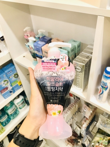 BAMBOO SALT - Kem đánh răng muối hồng hymalaya 285g