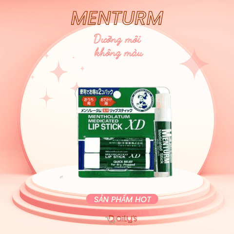 MENTURM Son dưỡng  4g* 2 thỏi