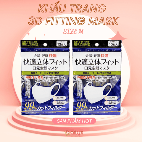 3D MASK khẩu trang set 10 cái