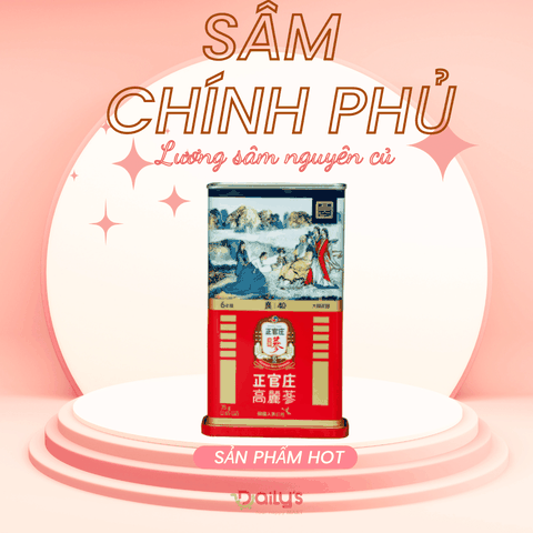 SÂM CHÍNH PHỦ LƯƠNG SÂM KRG GOOD
