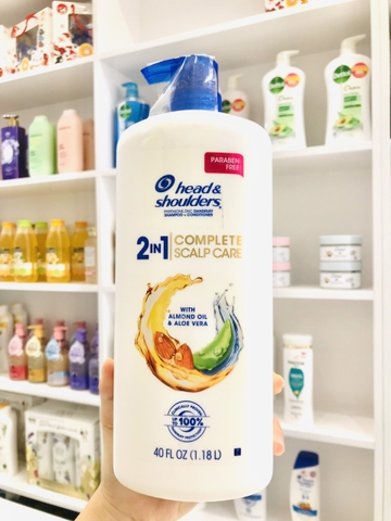 HEAD&SHOULDER GỘI XẢ 2IN1 1.18l