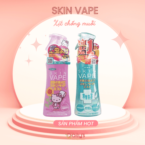 SKIN VAPE Xịt chống muỗi an toàn cho da