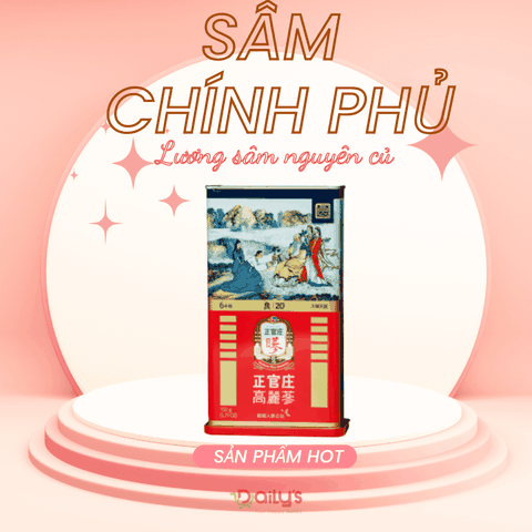 SÂM CHÍNH PHỦ LƯƠNG SÂM KRG GOOD