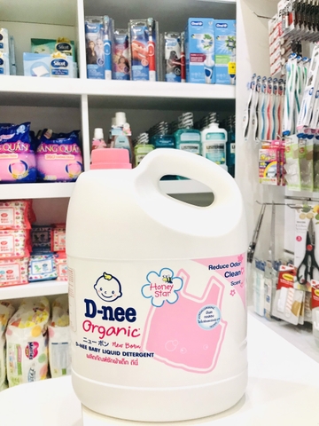 D-NEE Nước giặt xả quần áo em bé 3 lít