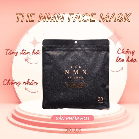 NMN Mặt nạ tế bào gốc màu đen (Gói 30 miếng)