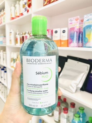 BIODERMA Nước tẩy trang cho da nhạy cảm 500ml
