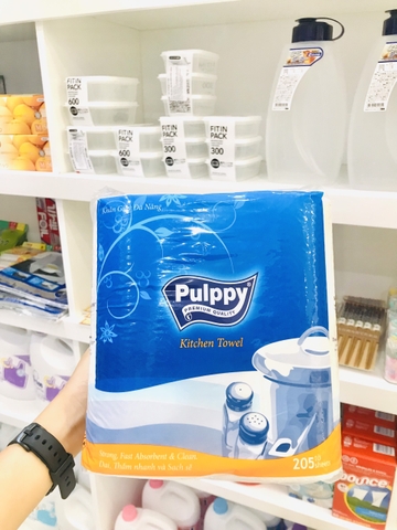 PULPPY KHĂN GIẤY - Khăn giấy đa năng gói 2 cuộn