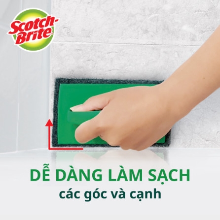 (USA) SCOTCH-BRITE Bàn chải cọ sàn siêu sạch
