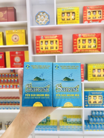 Nước yến Sanvinest dành cho người cao tuổi hộp 6 lọ 70ml