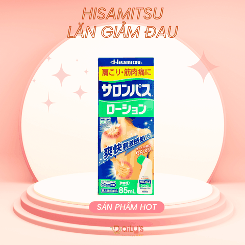HASIMITSU Lăn xoa bóp giảm đau xương khớp 85ml