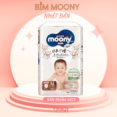 Bỉm Moony Natural full size