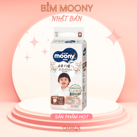 Bỉm Moony Natural full size