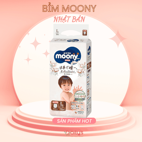 Bỉm Moony Natural full size