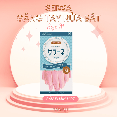 SEIWA Găng tay rửa bát size M