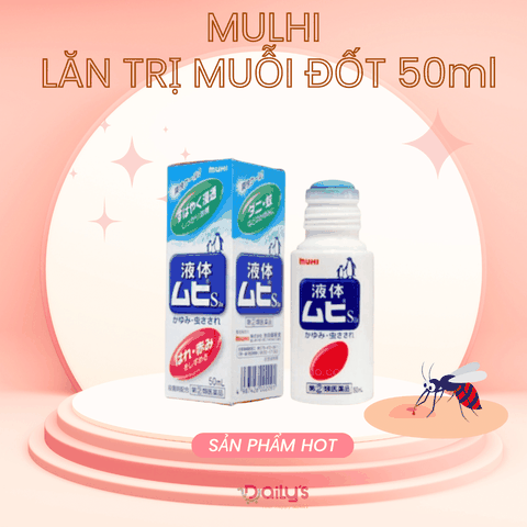 MULHI Lăn trị muỗi đốt 50ml