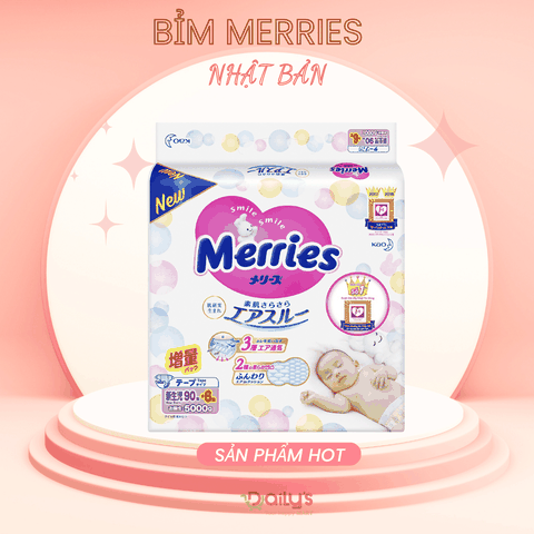Bỉm Merries nội địa Nhật