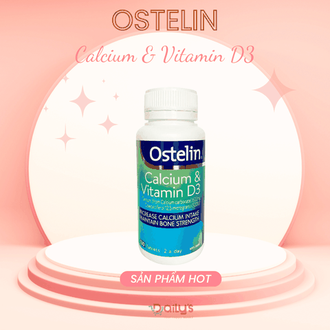 OSTELIN bổ sung Calcium & Vitamin D3 cho bà bầu 130 viên