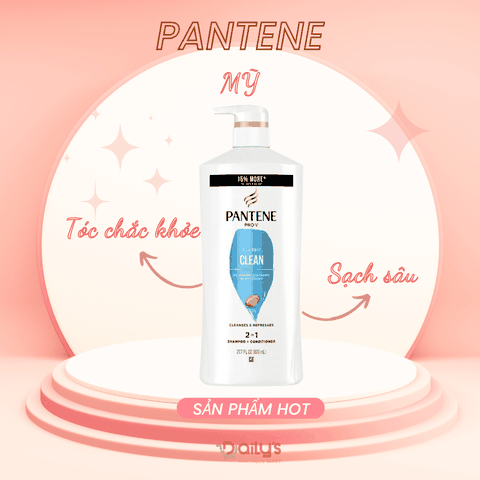 PANTENE GỘI XẢ 820ml