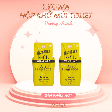 KUKUBO Hộp khử mùi toliet hương chanh 200ml