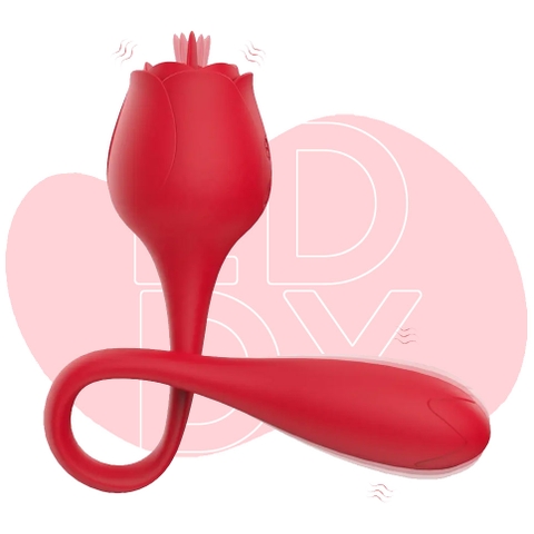 Máy rung lưỡi liếm Vsextoy Eddy kích thích âm đạo