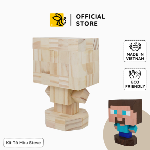 (DIY) Kit Tô Màu Minecraft Steve