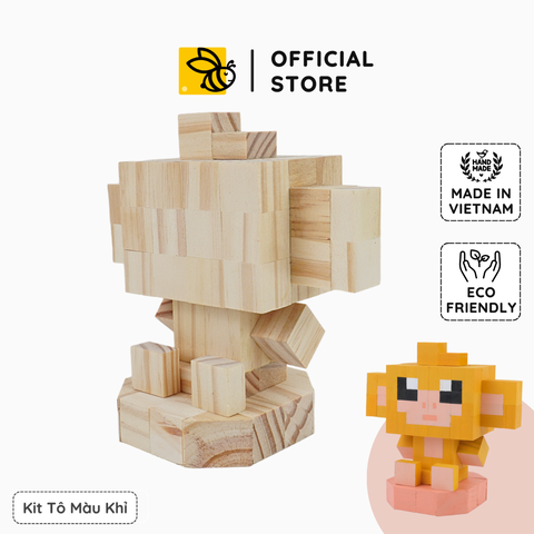 (DIY) Kit Tô Màu 12 Con Giáp Thân (Khỉ)