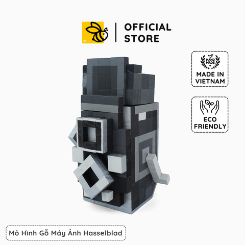 Mô Hình Gỗ Máy Ảnh Hasselblad (Art Toy)