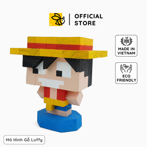 Mô Hình Gỗ Luffy