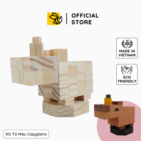 (DIY) Kit Tô Màu Chuột Lang Nước Capybara (size s)