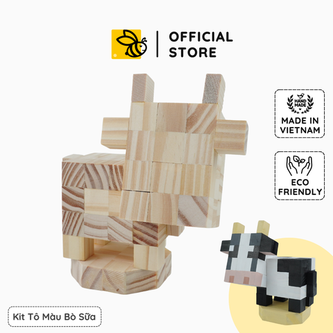 (DIY) Kit Tô Màu Bò Sữa (s)