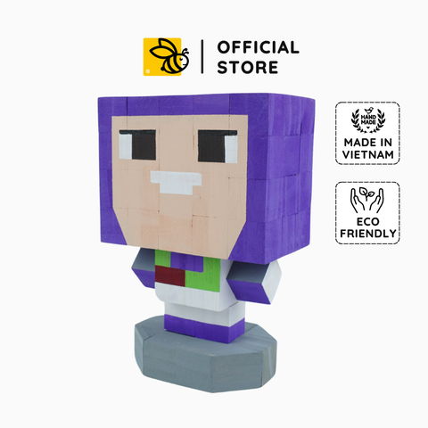 Mô Hình Gỗ Nhân Vật Buzz Toy Story (s)