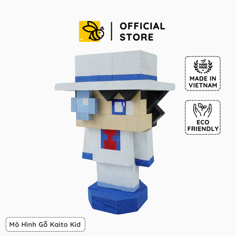 Mô Hình Gỗ Kaito Kid (size M)