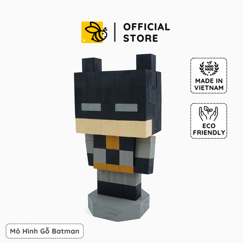Mô Hình Gỗ Batman (size M)