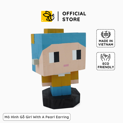 Mô Hình Gỗ Girl With a Pearl Earring