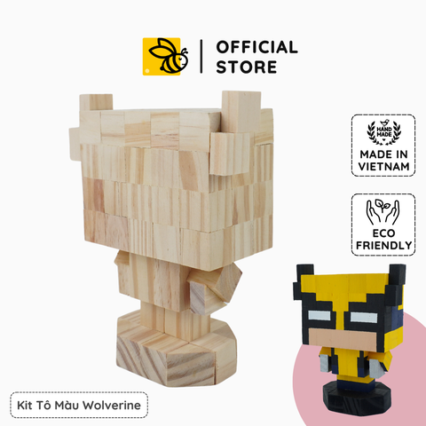 (DIY) Kit Tô Màu Người Sói Wolverine (size s)