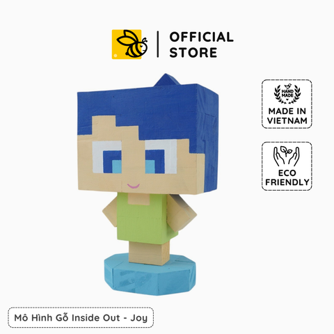 Mô Hình Gỗ Nhân Vật Joy (Inside Out)