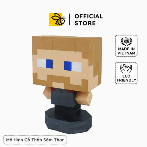 Mô Hình Gỗ Thor (size s)