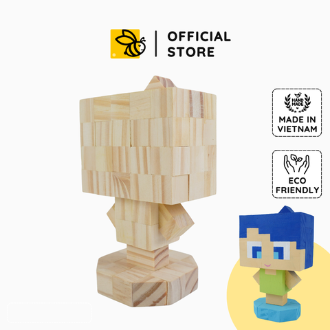 p0. (DIY) Kit Tô Màu Mô Hình Nhân Vật Joy (Inside Out)