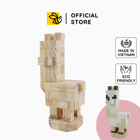 (DIY) Kit Tô Màu Mô Hình Lạc Đà Llama (s)