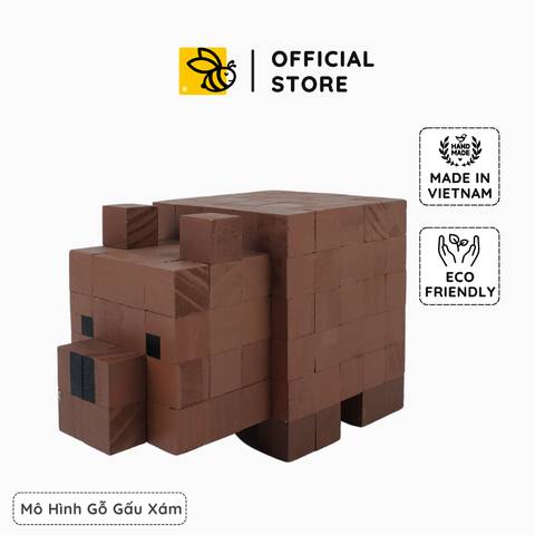 Mô Hình Gấu Nâu (Art Toy)