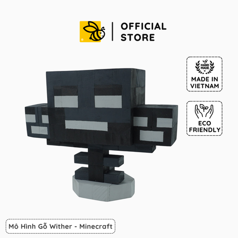 Mô Hình Gỗ Minecraft Wither (s)